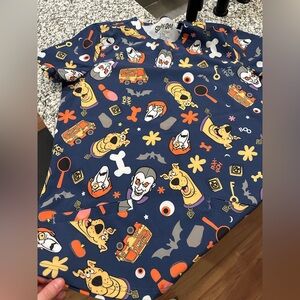 Scooby-Doo Themed Scrub Top